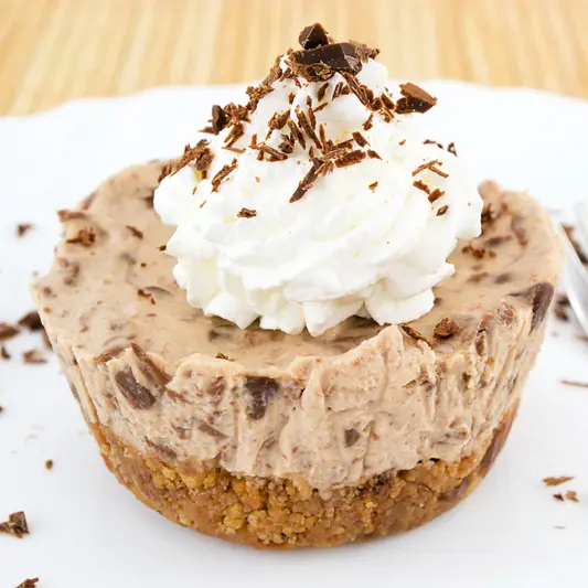 Mini Skor Bar Cheesecakes