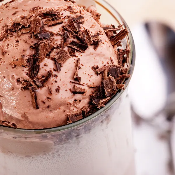 Chocolate Milkshake Float