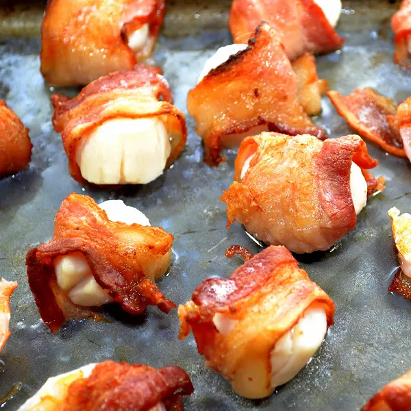 Bacon Wrapped Scallops