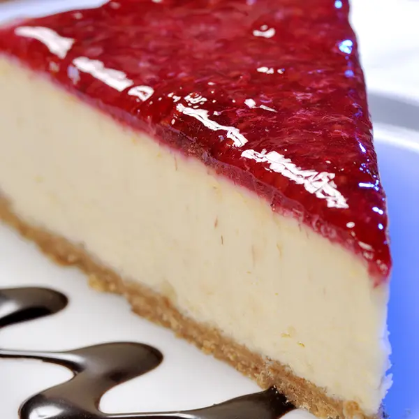 Cheesecake With Jam Topping