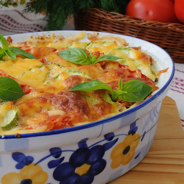 Zucchini Basil Casserole