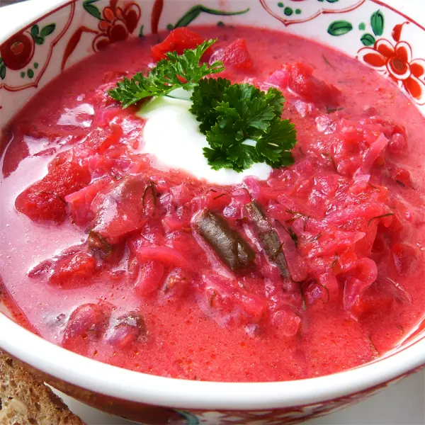 Good Old Fashioned Homemade Borscht