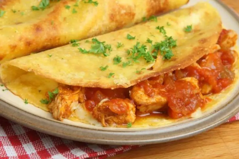 Awesome BBQ Chicken Quesadilla