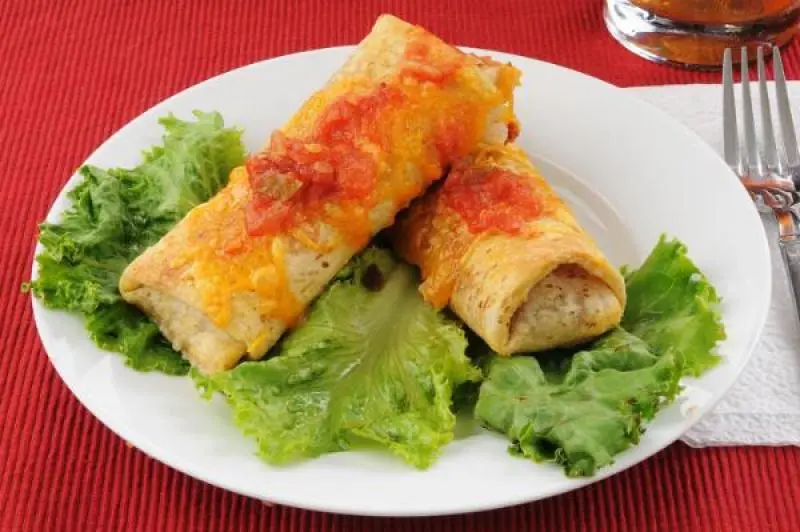 Supreme Chicken Chimichangas