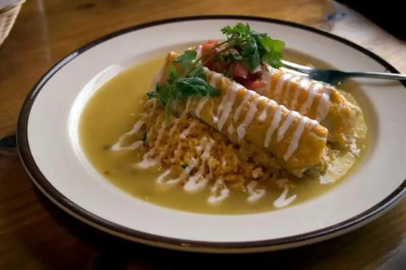 Scrumptious Green Chili Enchiladas