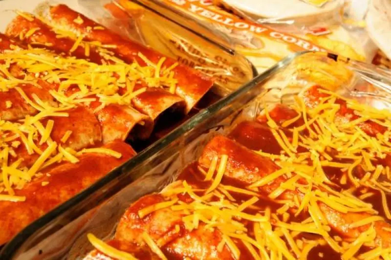 Scrumptious Beef Enchiladas