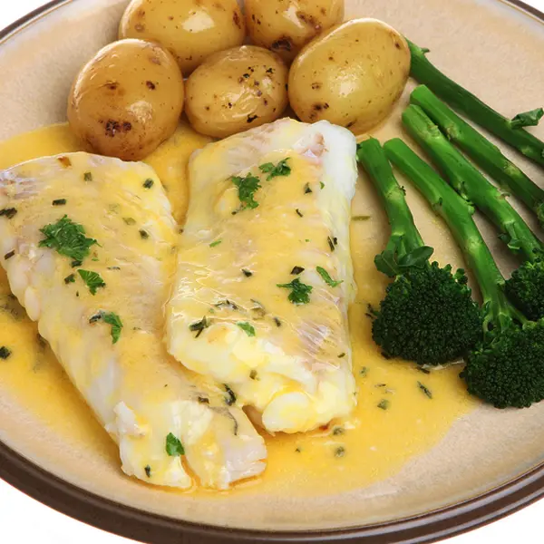 Lemon Baked Haddock with Baby Potatoes