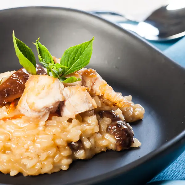 Chicken and Mushroom Risotto