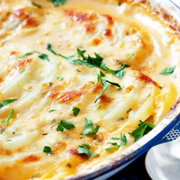 Swiss Cheese Scalloped Potatoes