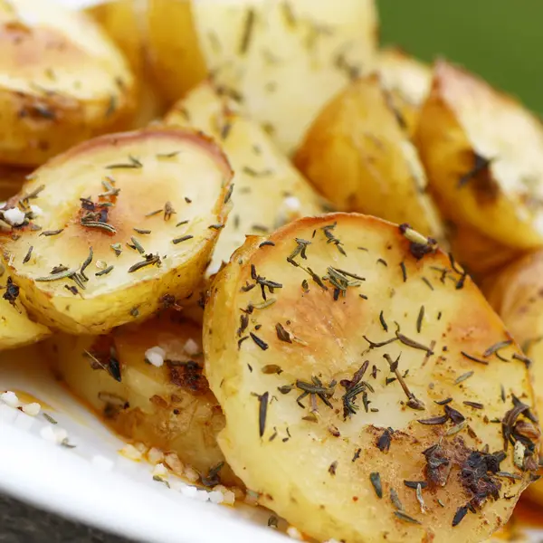 Roasted Potatoes with Lemon, Oregano and Garlic