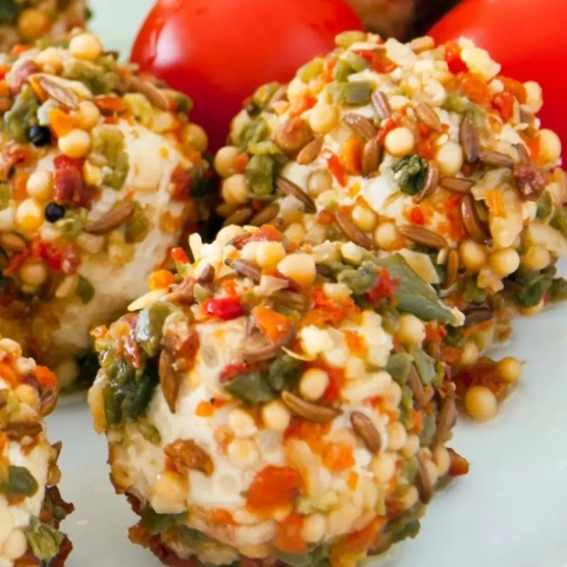 Lemon Crab Cream Cheese Balls