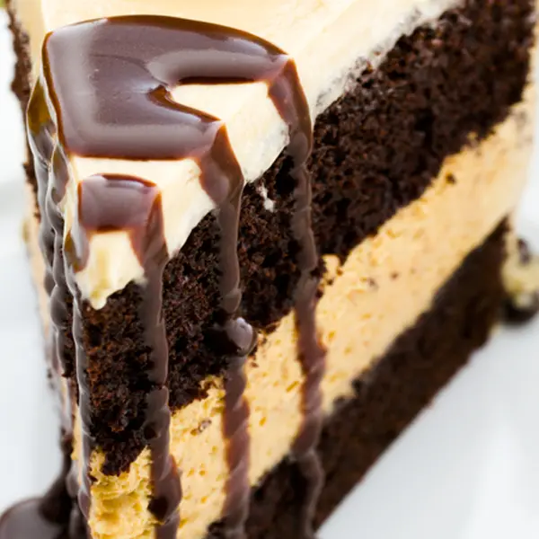 Salted Caramel and Dark Chocolate Layer Cake
