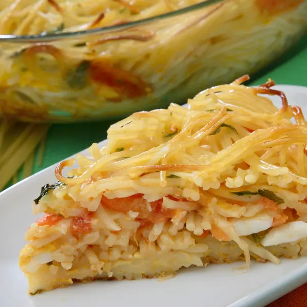 Italian Spaghetti Pie