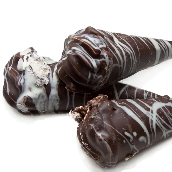 Chocolate Coated Mini Ice Cream Cones