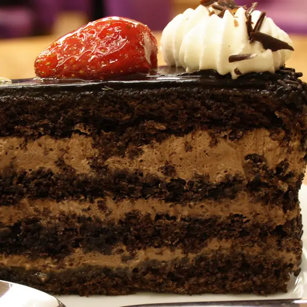 Hazelnut Chocolate Mousse Layer Cake