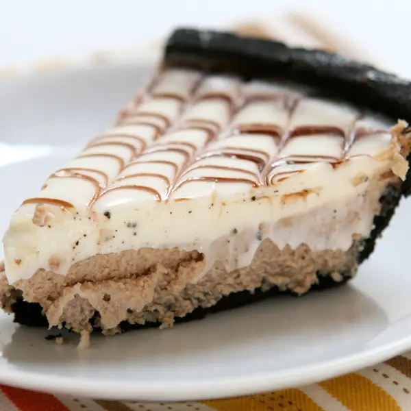 White Chocolate Mocha Pie
