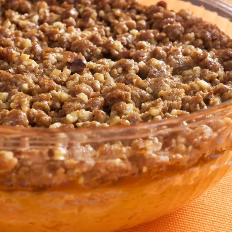 Sweet Potatoes in Praline Pecan Sauce