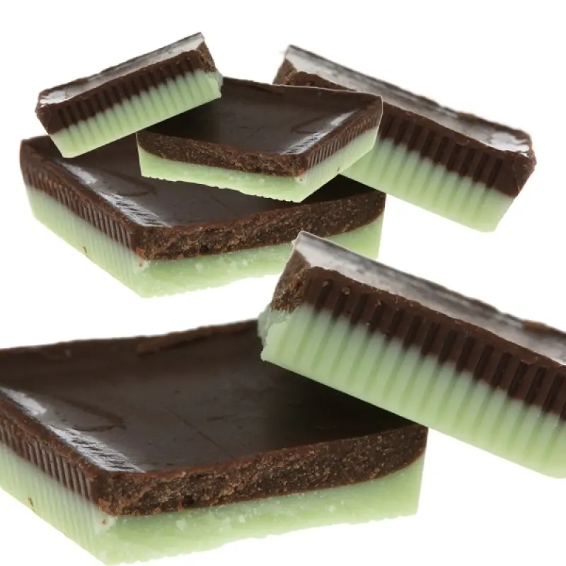Layered Mint Chocolate Candy