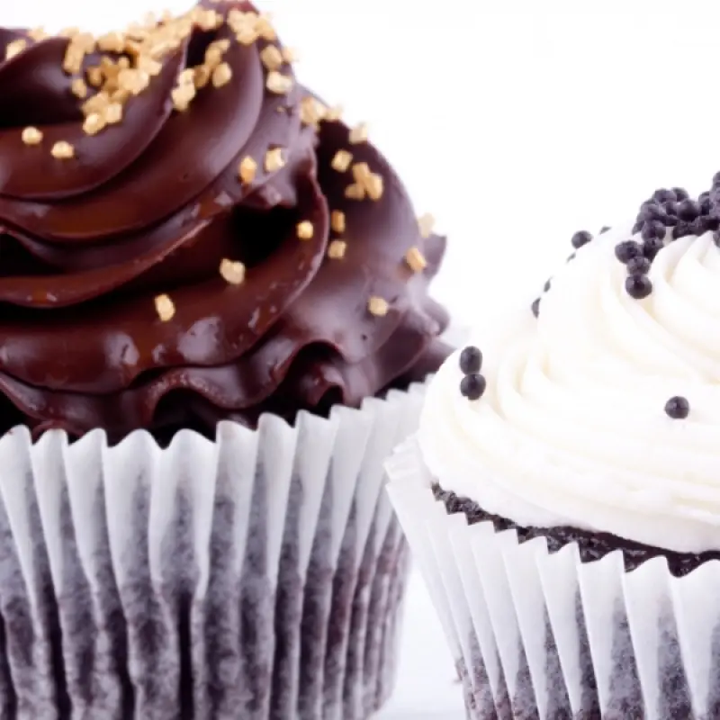 Vanilla and Chocolate Buttercream Icings
