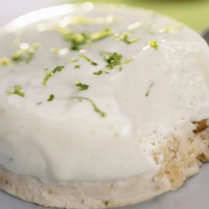 White Chocolate and Lime Cheesecake