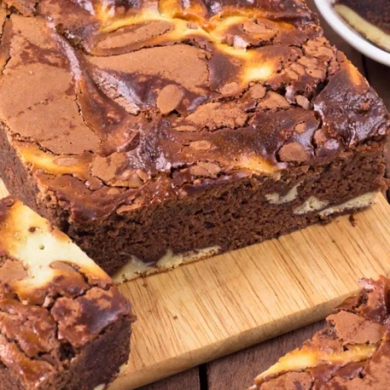 Espresso Cheesecake Brownies