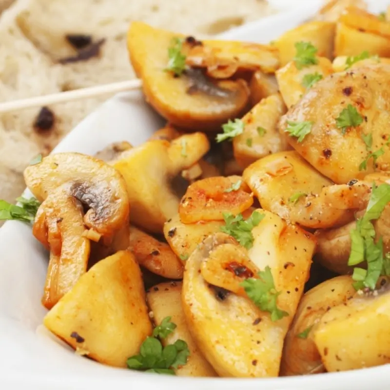 Garlic Mushroom Tapas