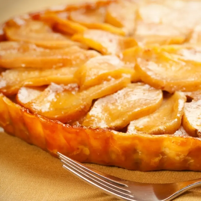 Caramel Apple Tart