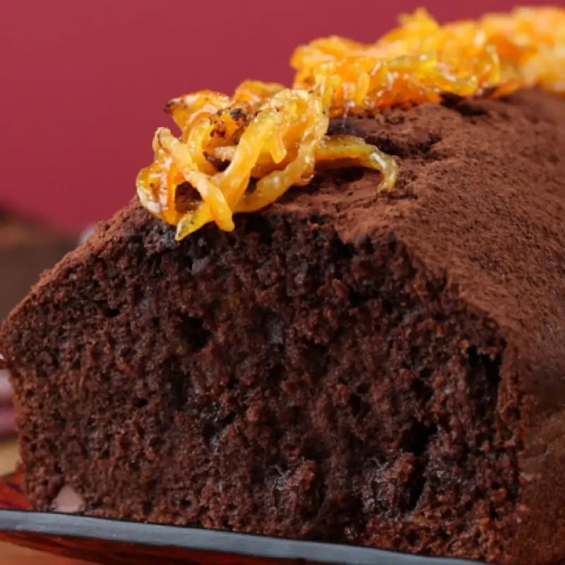 Dark Chocolate Orange Cake