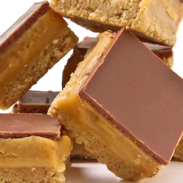 Caramel Chocolate Shortbread Bars