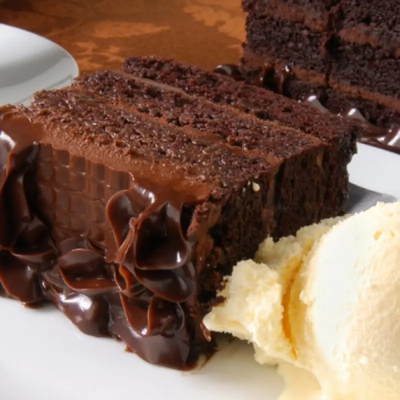 Perfecty Delicious Three Layer Chocolate Cake