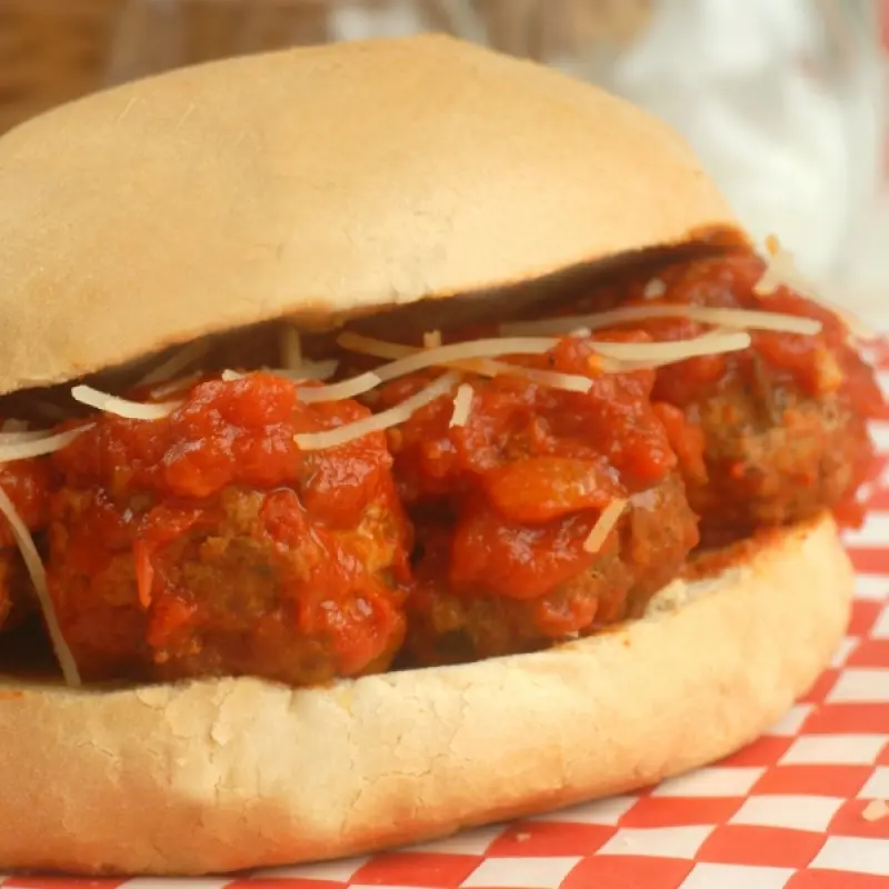 Hearty Meatball Sandwich