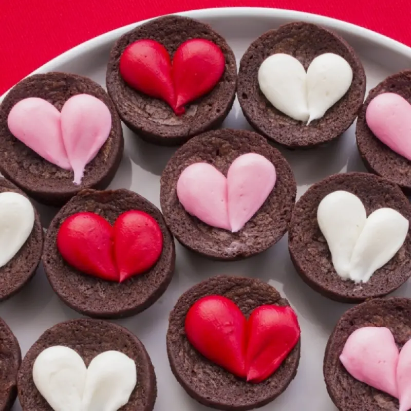 I Love You Brownies