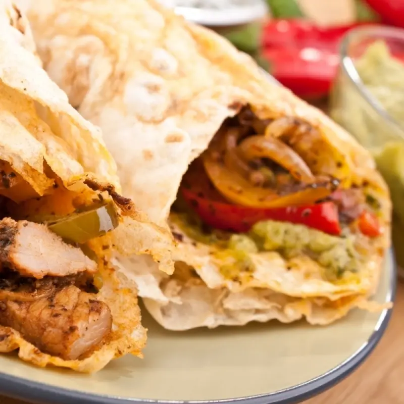 Spicy Chicken Fajitas