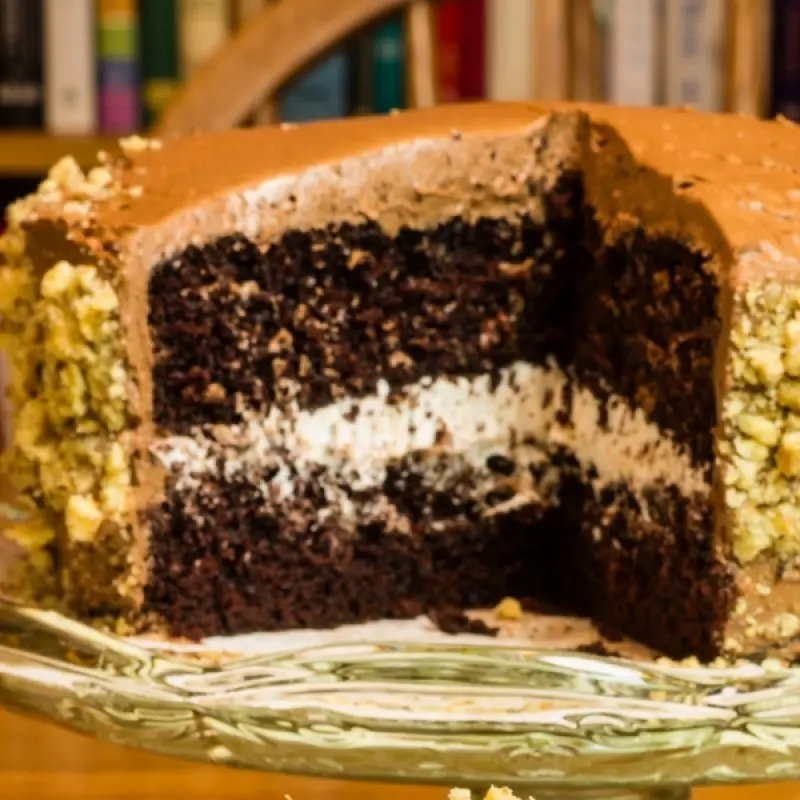 Heavenly Chocolate Layered Cake