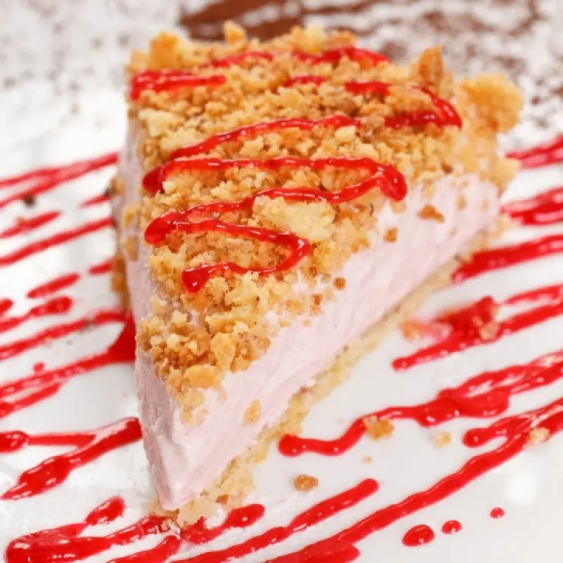 Strawberry Ice Cream Cheesecake