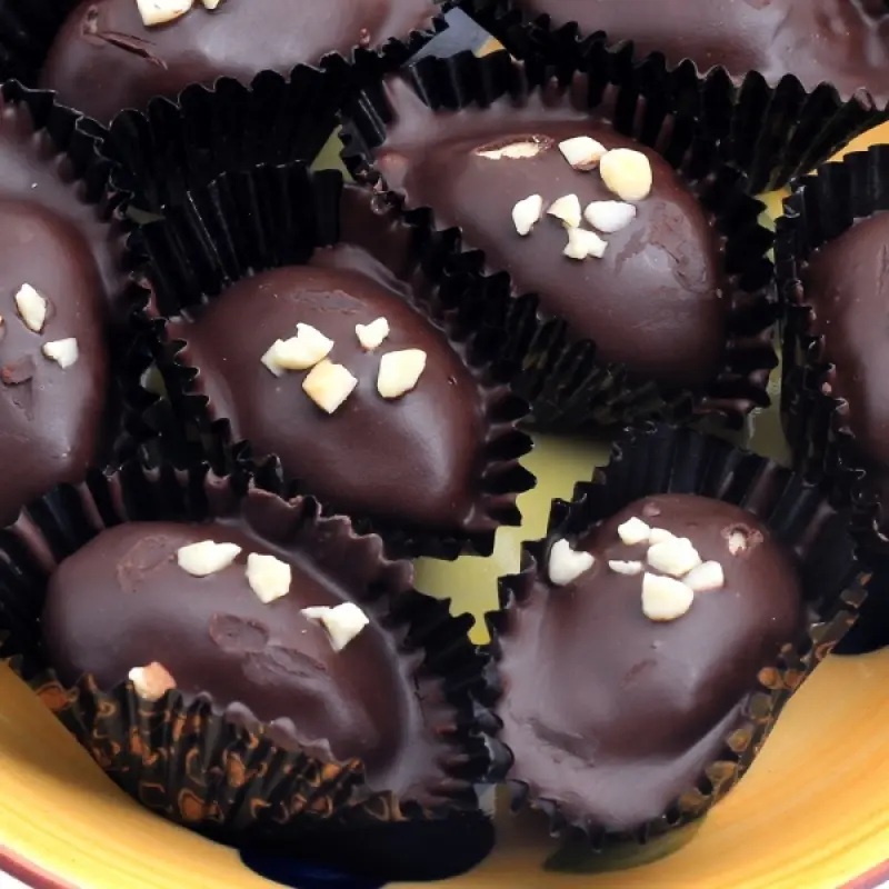 Chocolate Covered Roasted Almonds