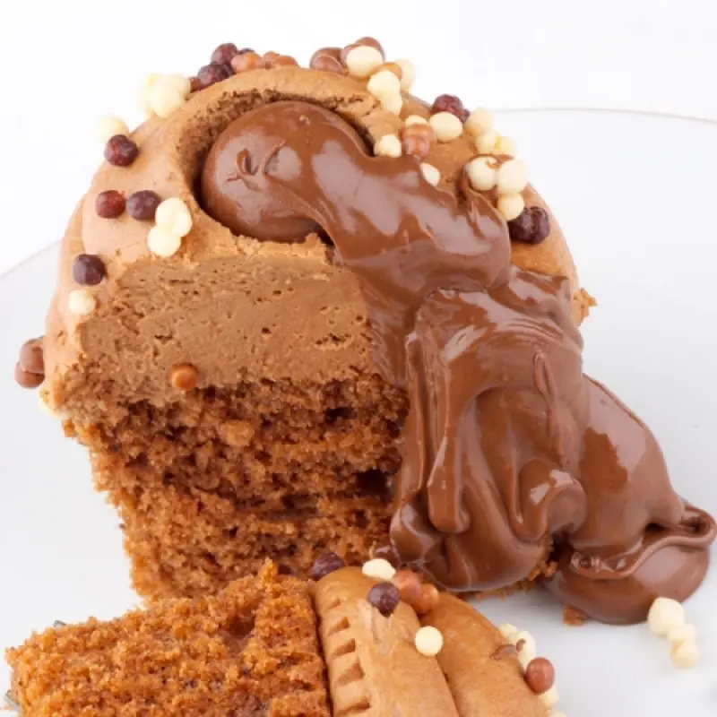 Peanut Butter Pudding Cupcakes