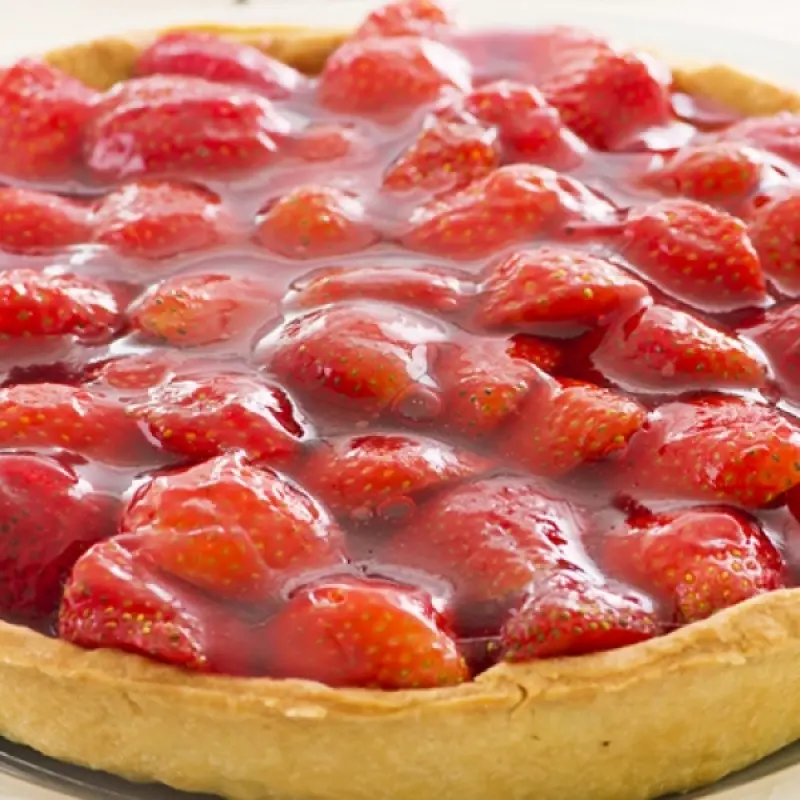 Glazed Strawberry Tart