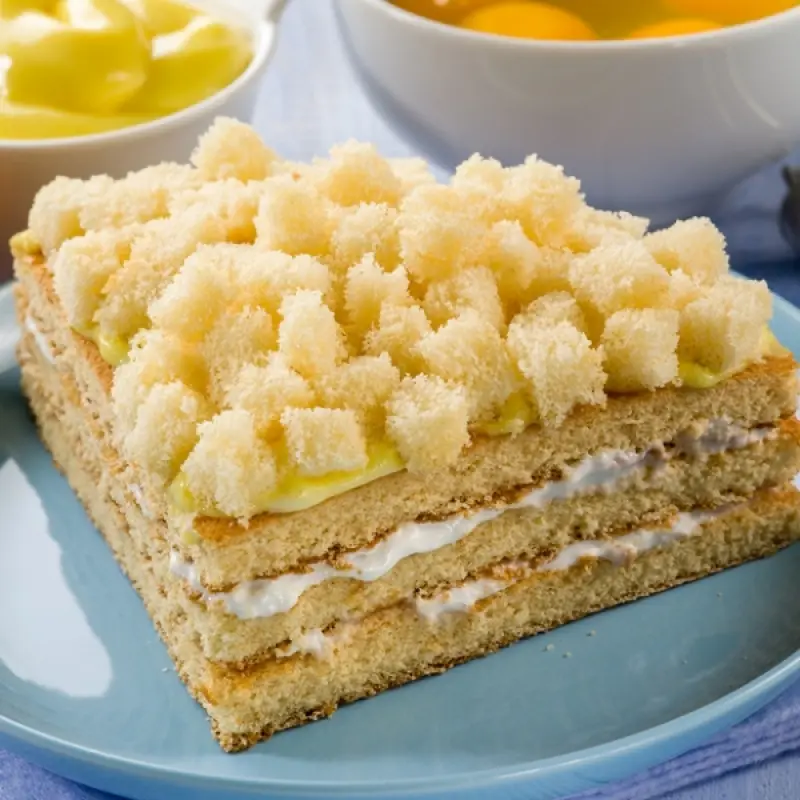 Italian Mimosa Cake