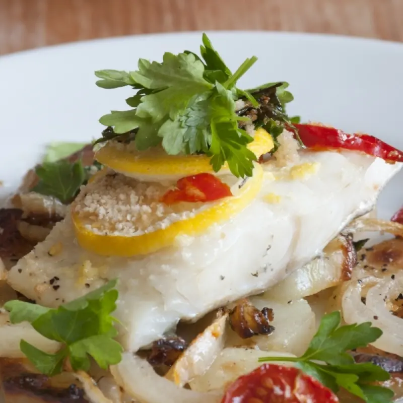 Baked White Fish