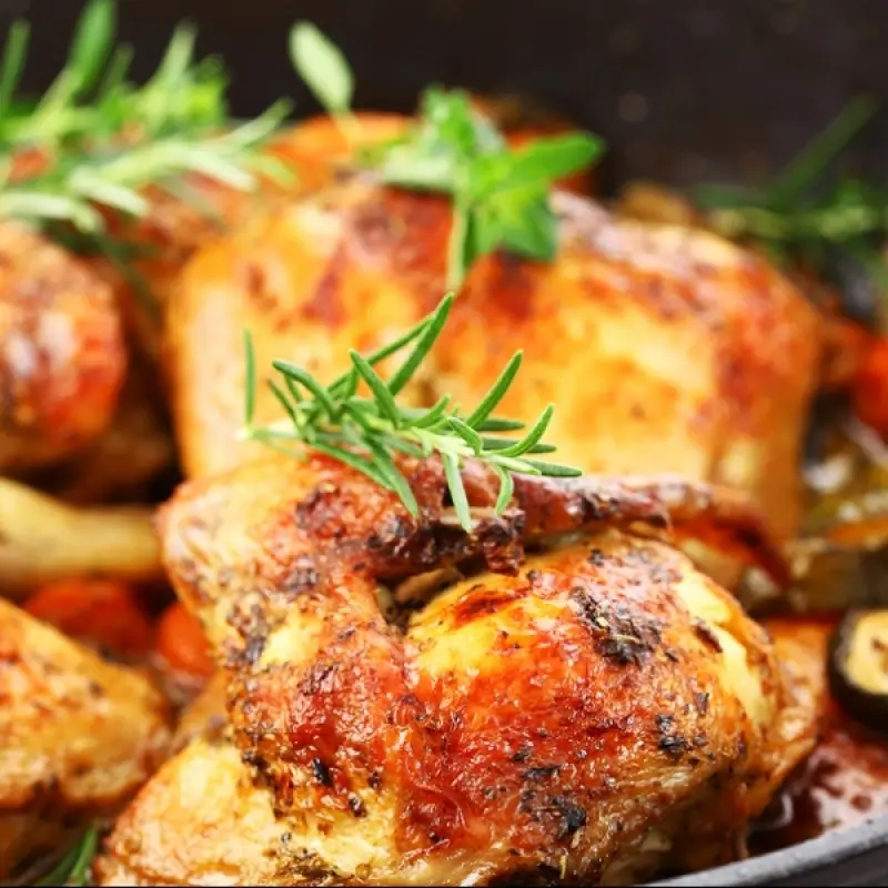 Balsamic Glazed Roasted Chicken