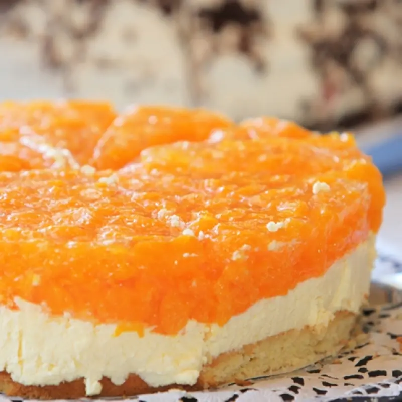 Mandarin Orange Cheesecake
