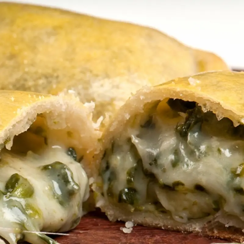 Spinach Mozzarella Empanada