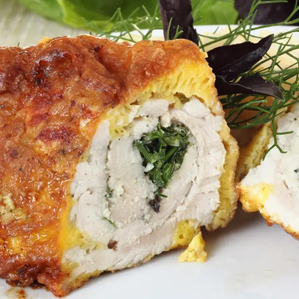 Stuffed Chicken with Feta and Spinach