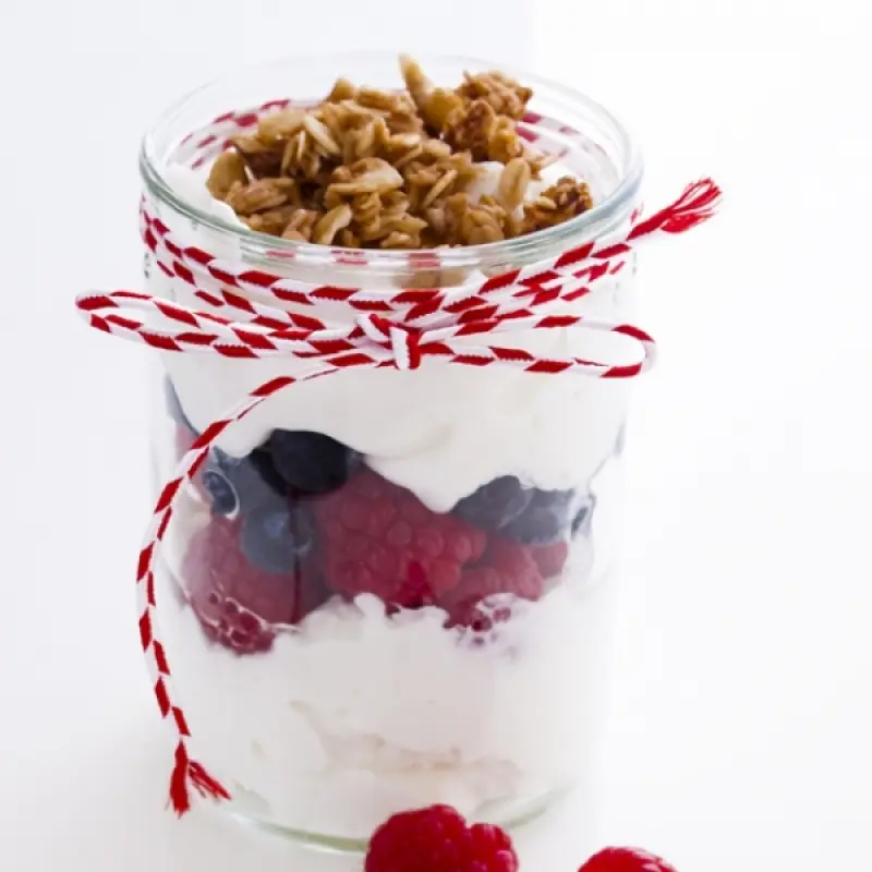 Holiday Berry Parfait