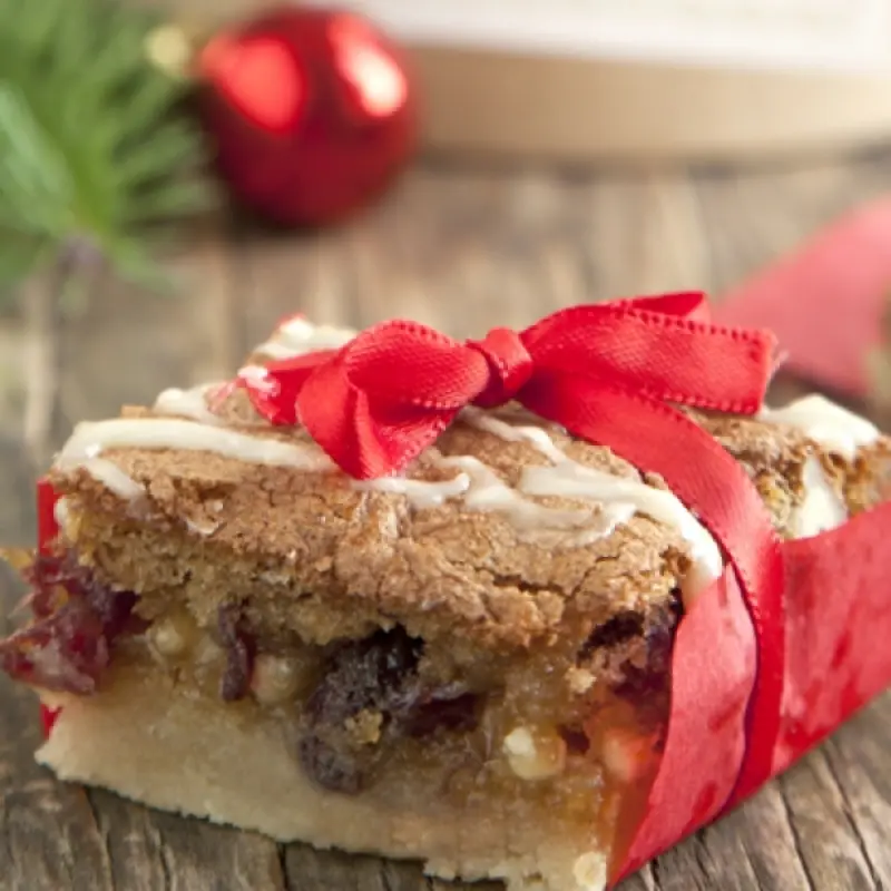Cranberry And White Chocolate Pecan Squares
