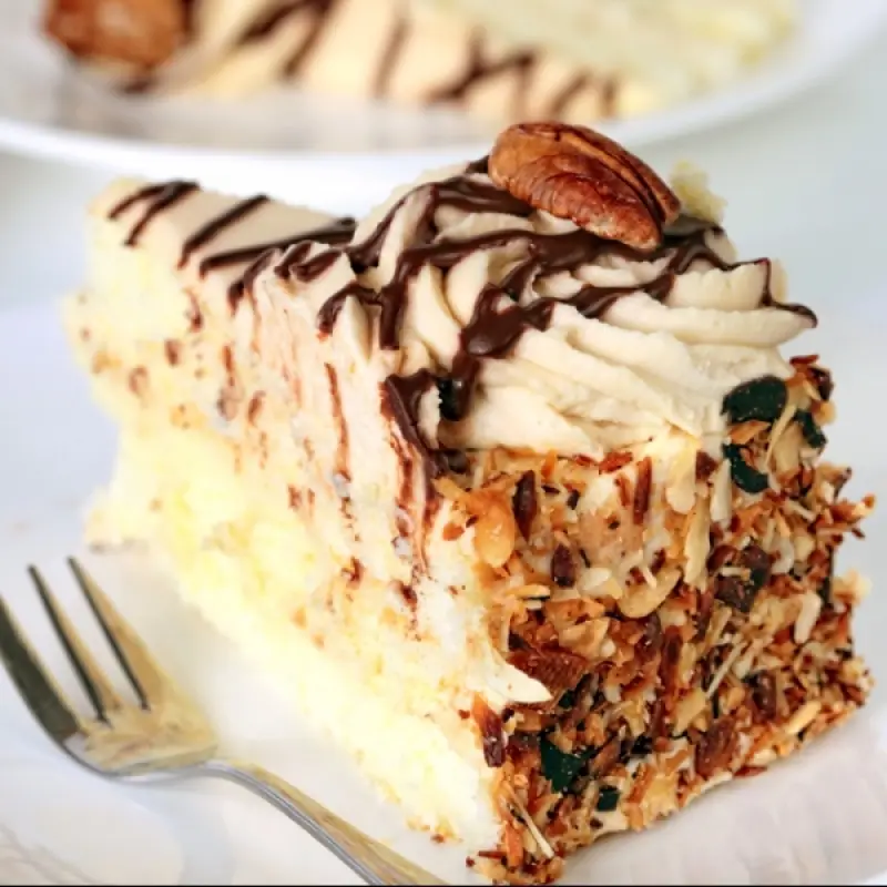 Pecan Cream Cake