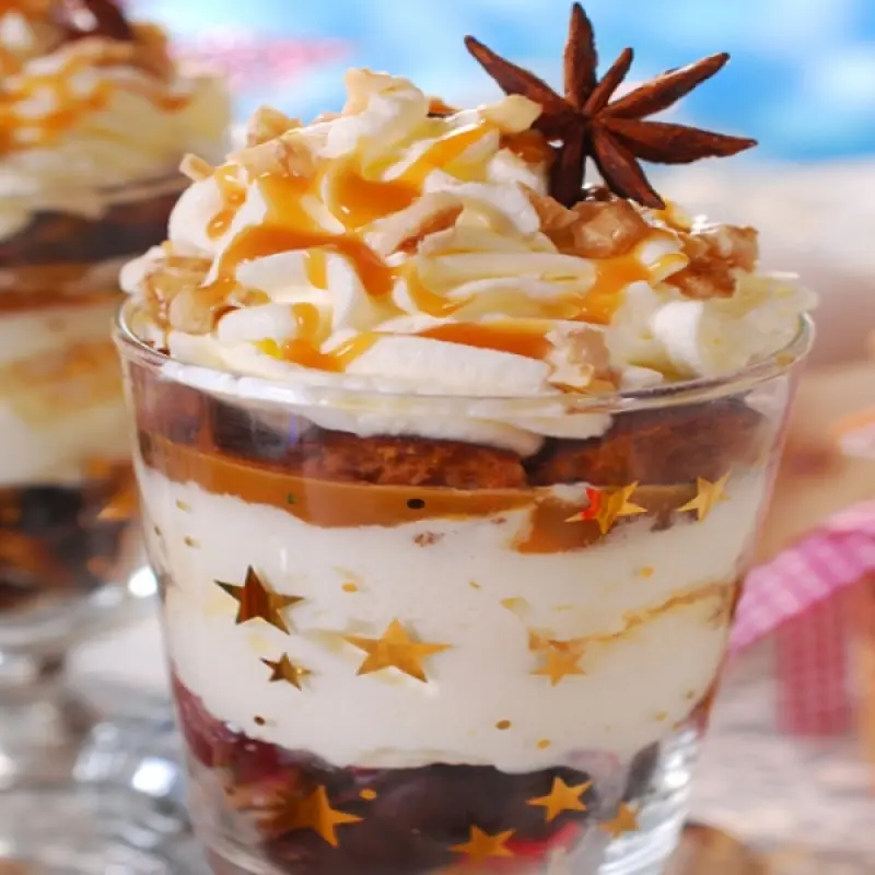 Gingerbread Trifle from Scratch