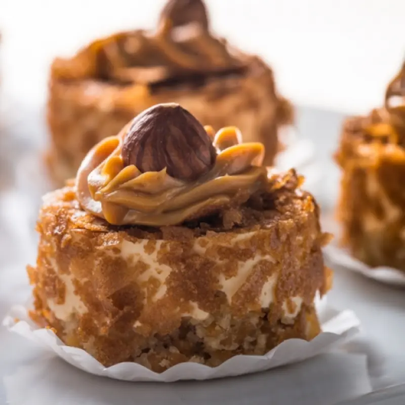 Crunchy Caramel Desserts