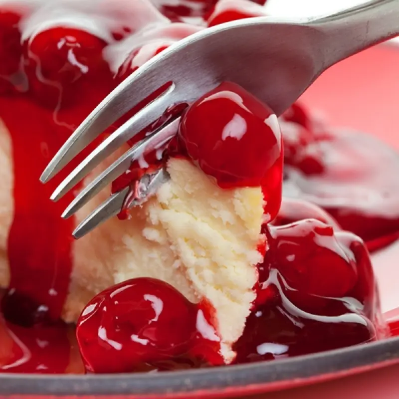 Cherry Glaze Cheesecake